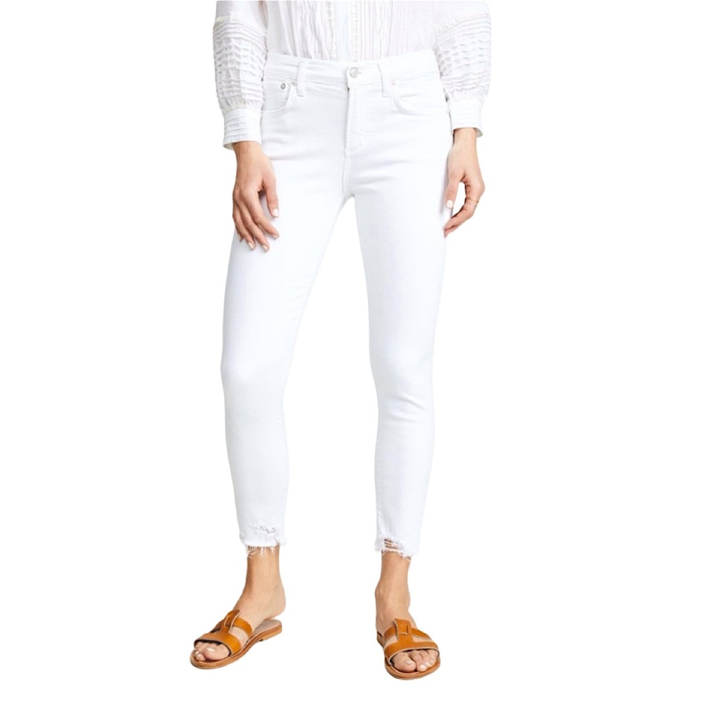AGOLDE, SOPHIE CROP SKINNY JEANS - 25